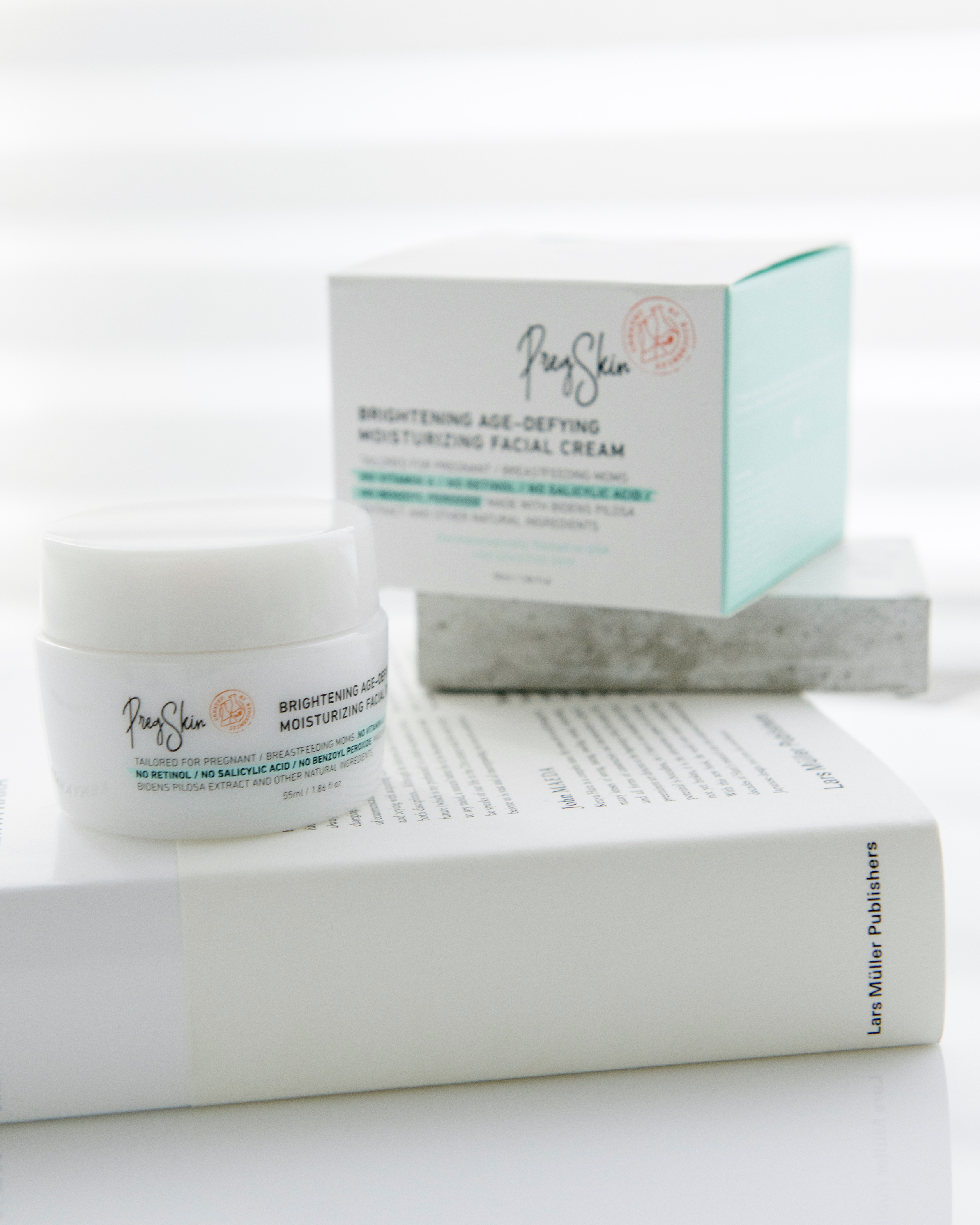 PregSkin Brightening Age-Defying Moisturizing Facial Cream ครีมบำรุงผิวหน้าคุณแม่ตั้งครรภ์และให้นมบุตร ราคา 1,660 บาท*ส่งฟรี