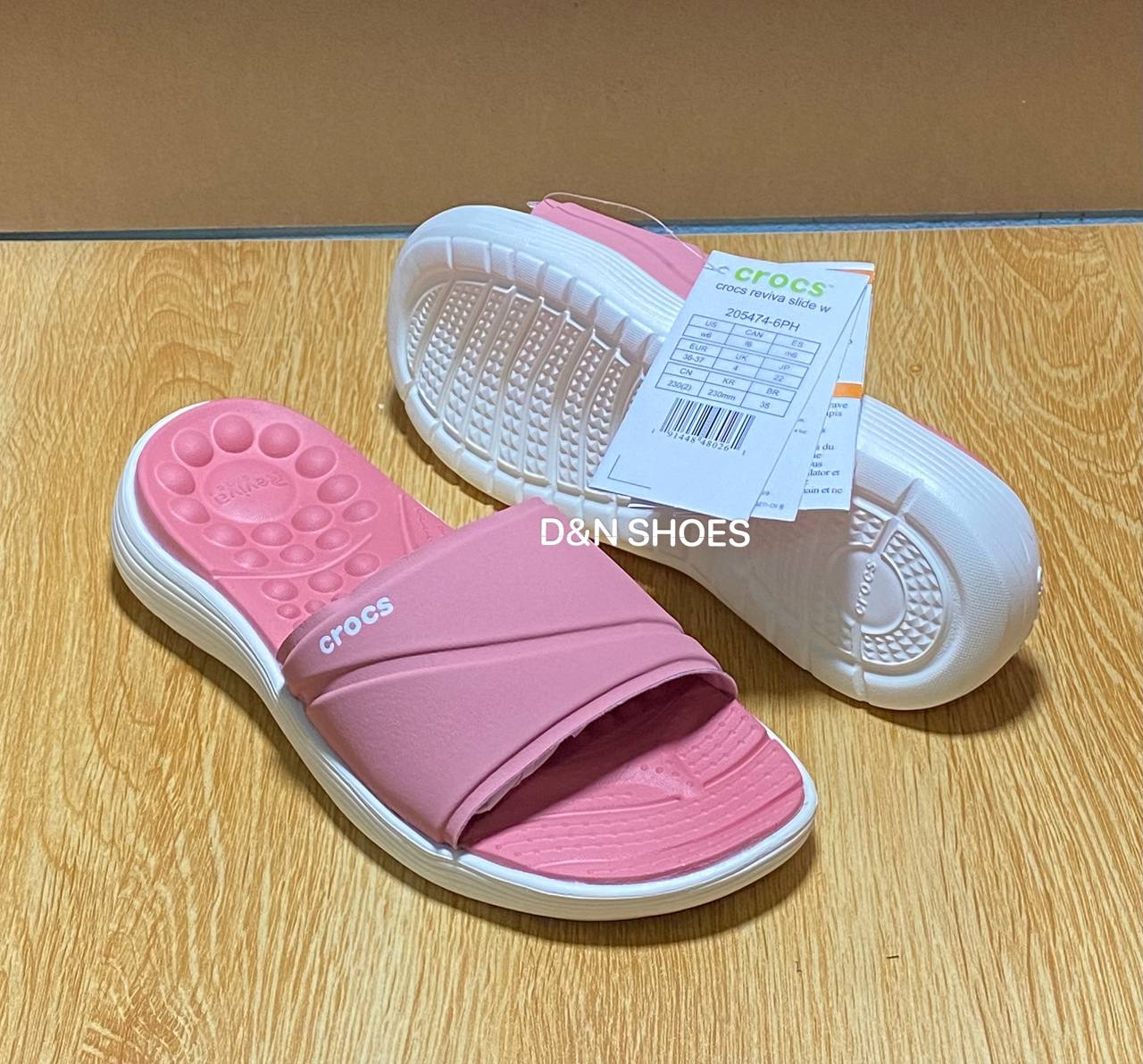 รองเท้าแตะ Crocs Reviva Slide รองเท้าแตะผู้หญิง Crocs แบบสวม สี - Main Image