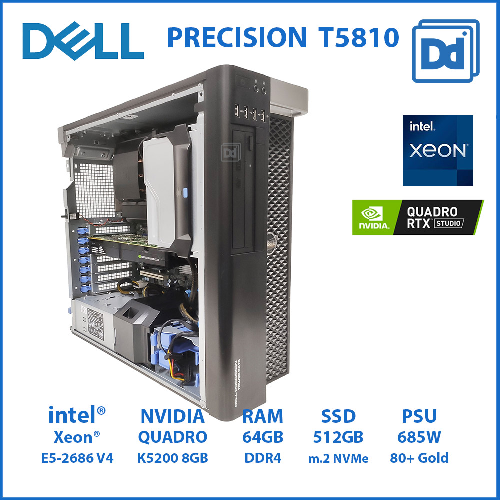 ワークステーション Dell T7820 Xeon 6262V x2 64GB Precision 7820
