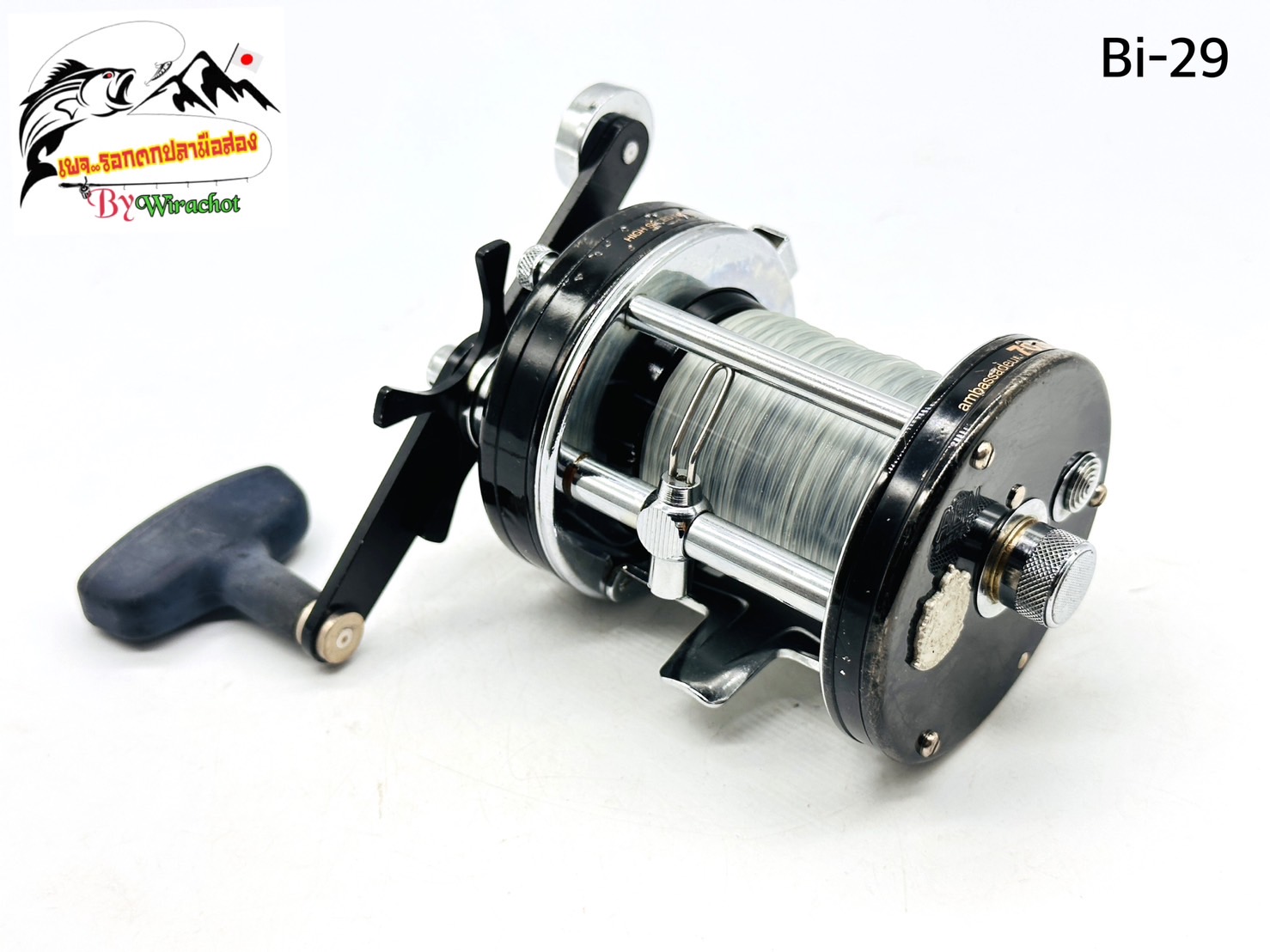 รอกตกปลา มือ 2 จากญี่ปุ่น Abu Garcia Ambassadeur-7000C (ฺBi-29) รอกเบท หยดน้ำ ทรงกลม กระปุก รุ่นเก่า โบราณ น่าสะสม ราคา 2,340 บาท*ส่งฟรี
