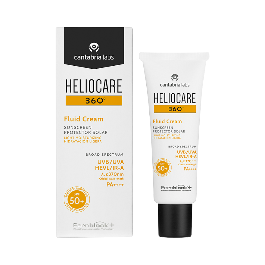 Heliocare 360 Fluid Cream SPF50+ PA++++ 50ml. ราคา 1,290 บาท*ส่งฟรี
