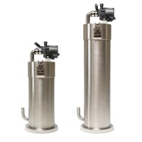 สแตนเลสภายนอก Pro canister filters Ada Style Fish TANK FILTER Bucket Barrel filter for Contact