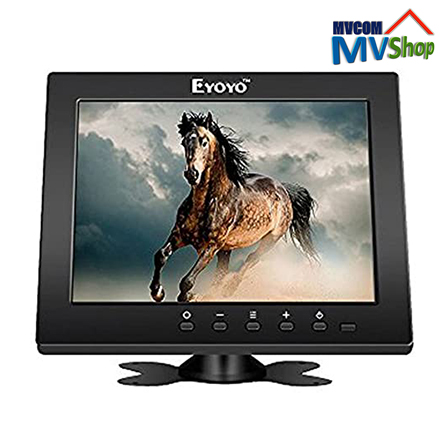 Industrial machinery monitor TFT LCD 8 inch 4:3 1 year warranty eyoyo 8 inch monitor CCTV camera monitor ราคา 5,200 บาท*ส่งฟรี