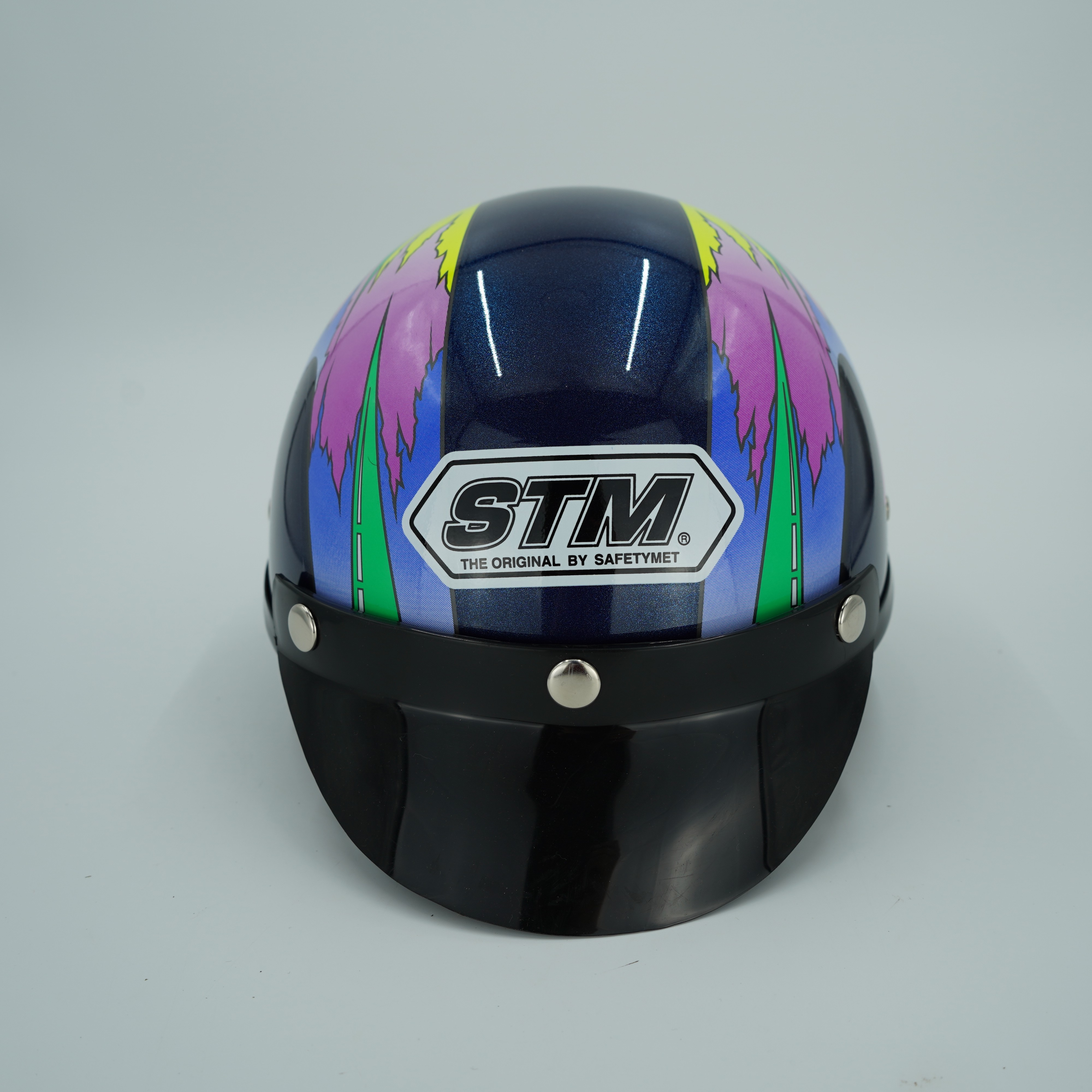 STM AC-10 Graphic Half Helmet by OOH Alai Size M ราคา 316 บาท*ส่งฟรี