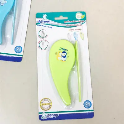 ATTOON Baby Brush and Comb Set (Hair Comb & Brush) / 1 Set (4)