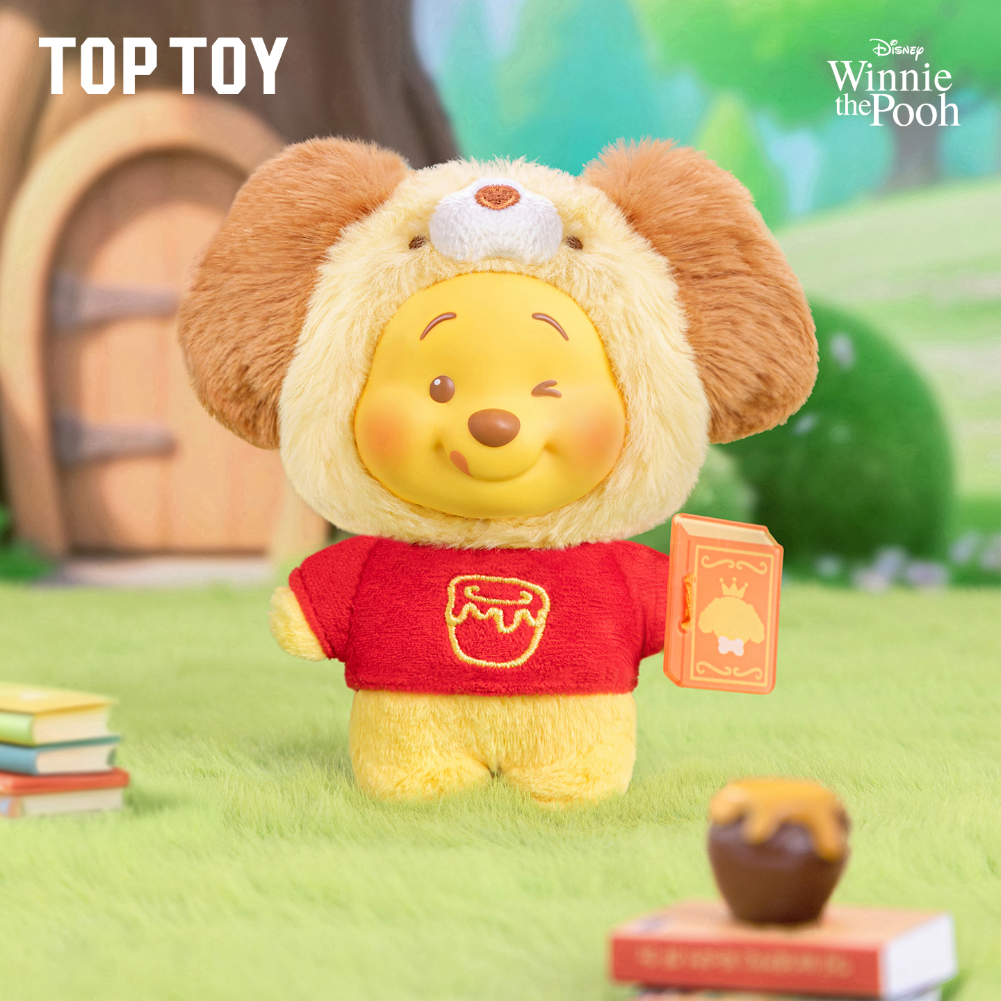Toptoy X Disney Winnie the Pooh Animal Storybook Series Vinyl Plush Blind Box (Random Box of Vinyl and Cloth Dolls) Toy Figures, Gifts, Keychains ราคา 479 บาท*ส่งฟรี