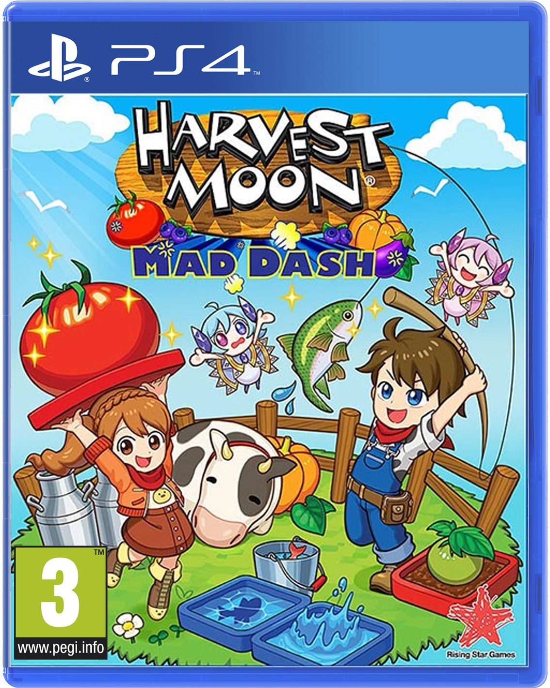 Harvest Moon: Mad Dash - PlayStation 4 Standard Edition 海外 即決-