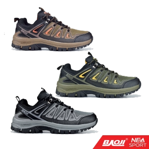 สินค้า [ลิขสิทธิ์แท้] Baoji 673 Outdoor Adventure  รองเท้าผ้าใบ ผู้ชาย บาโอจิ