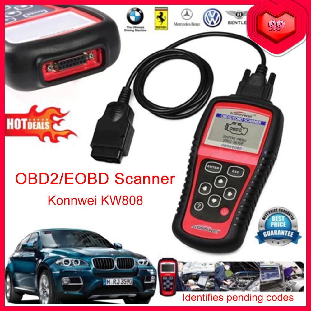 OBD2 KW808 OBDII EOBD Scanner Car Code Reader Tester Diagnostic : image OBD2 KW808 OBDII EOBD Scanner Car Code Reader Tester Diagnostic
