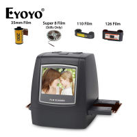 【👍👍👍ผู้ขายแนะนำและจัดส่ง1 ~ 3วัน】Eyoyo Photo Viewer Scanner เครื่องสแกนสไลด์ฟิล์มลบขนาด35มม. 2.4 ″เครื่องสแกนภาพถ่ายเครื่องแปลงภาพถ่ายดิจิทัล JH ขาวดำ JPEG