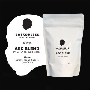 ภาพหน้าปกสินค้า[Bottomless] เมล็ดกาแฟคั่ว บอททอมเลส - AEC Blend (ไทย-ลาว-อินโดนีเซีย) คั่วกลาง ขนาด 250 กรัม ( AEC Blend (Thai-Laos-Indo) Roasted Coffee Beans - Medium Roast ) (100% Arabica) ที่เกี่ยวข้อง