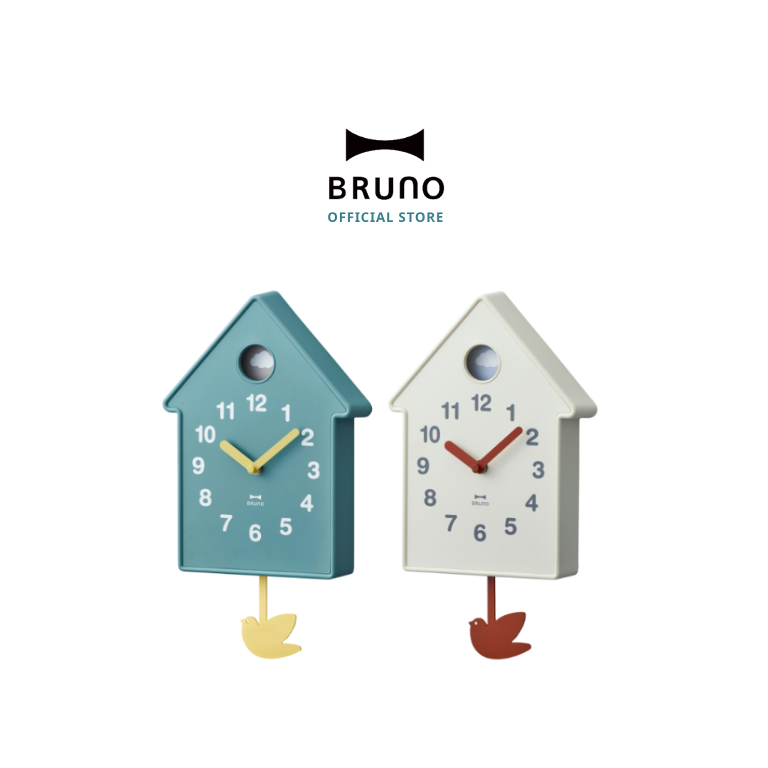 BRUNO Bird Mobile Clock - BCW034 นาฬิกาแขวนผนังสไตล์สแกนดิเนเวีย ลูกตุ้มนก นาฬิกาอะนาล็อก ของขวัญ ปีใหม่ Gift ราคา 1,560 บาท*ส่งฟรี