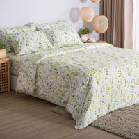ชุดเครื่องนอน ผ้าปูที่นอนพร้อมผ้านวม Micro Touch FLOWER STYLE