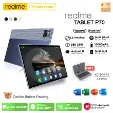 ภาพขนาดย่อสินค้าRealme Tablet P70 แท็บเล็ต 10.8 Inch Android 8.1 6GB RAM 128GB ROM สองซิม 4G LTE รองรับซิมการ์ดทุกเครื่อข่าย