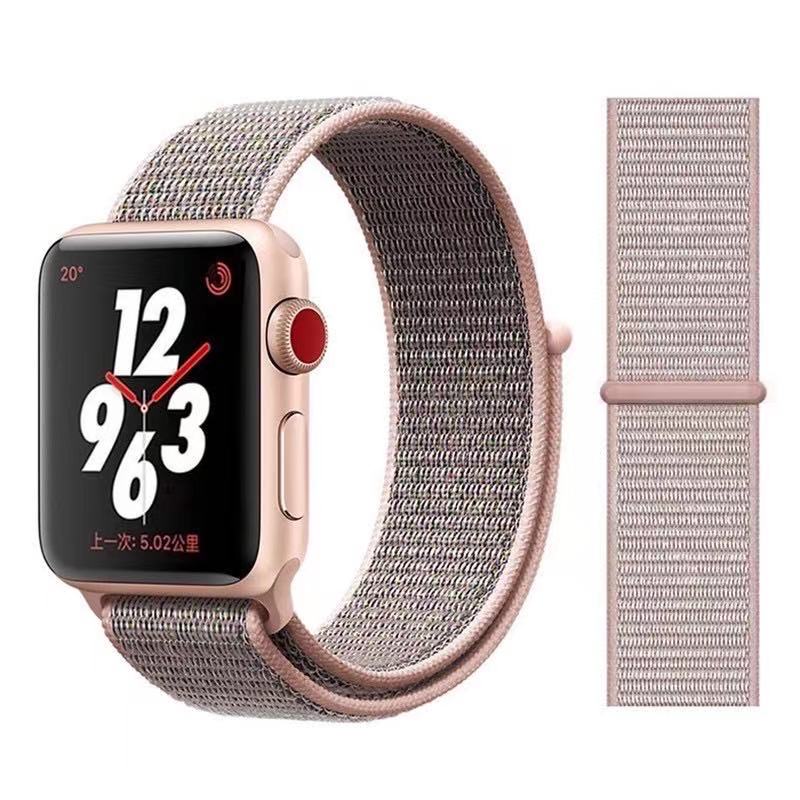 สายApple watch sport loop สายผ้าไนลอน สายApple watch  watch 1/2/3/4/5/6/SE   38mm 40mm 42mm 44mm