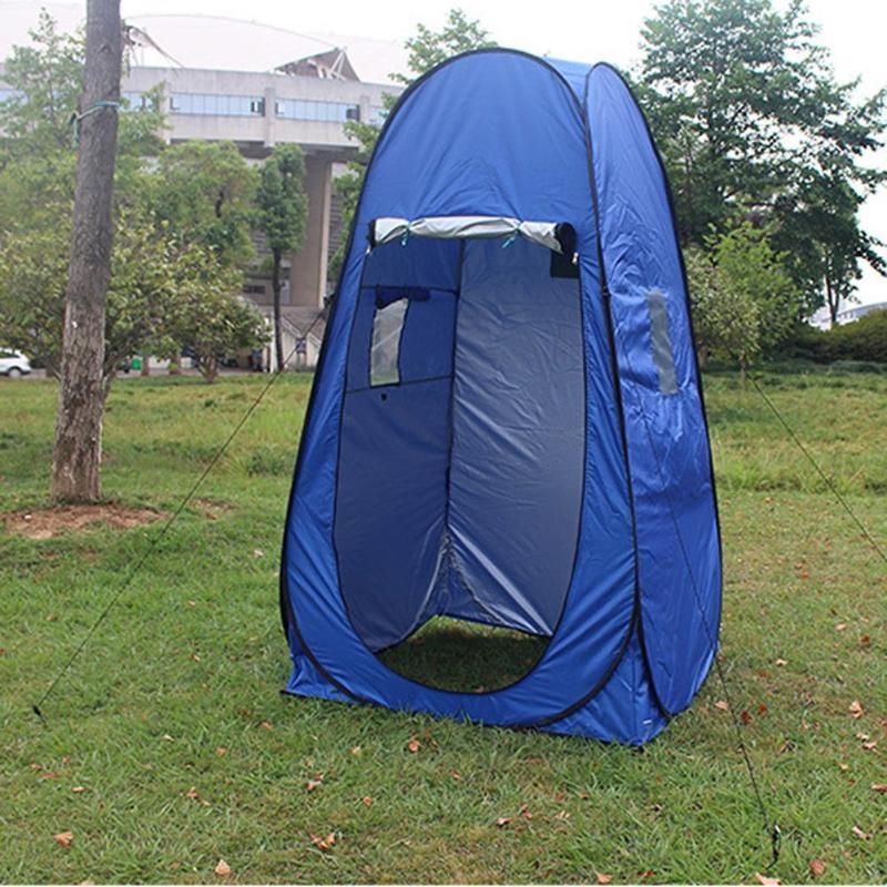 ห้องอาบน้ำฝักบัว เต็นท์อาบน้ำ แบบพกพาห้องสุขาเคลื่อนที่เต็นท์กลางแจ้ง Portable Pop Up Shower Changing Room Mobile Toilet Outdoor Tent
