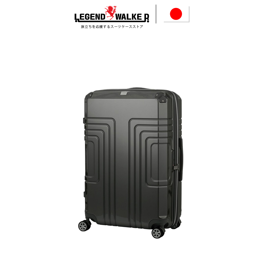 กระเป๋าเดินทาง กระเป๋าล้อลาก LEGEND WALKER รุ่น 5519-49 ขนาด 19 นิ้ว ล้อลื่น น้ำหนักเบา ขยายได้ กันรอย แข็งแรง ผิวเงา ผิวกระจก มีแผ่นกันกระแทก 4 มุม ขึ้นเครื่องได้ JP Travel Store ราคา 3,950 บาท*ส่งฟรี