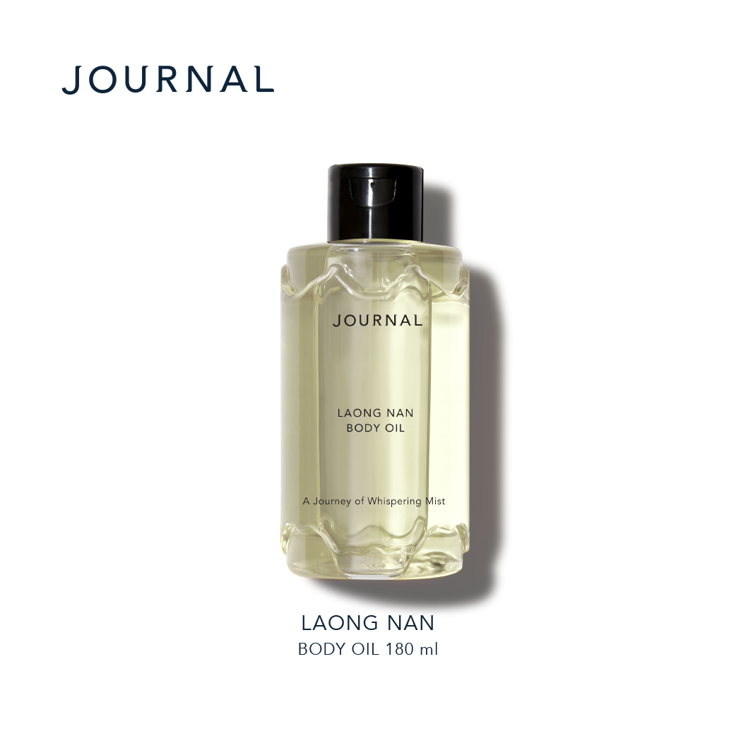 Journal Laong Nan Body Oil 180 Ml. Body Oil, Skin-Nourishing Oil, Lightweight Texture, Absorbs Quickly, Scent of Tranquility in Winter. ราคา 1,110 บาท*ส่งฟรี