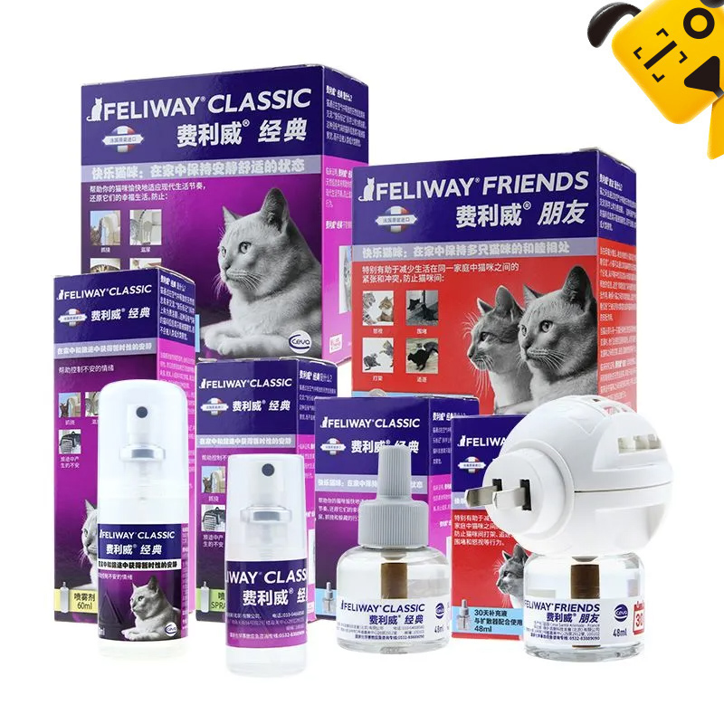 Feliway Cat Calming Spray FELIWAY Classic Friends Pheromone Diffuser ราคา 447 บาท*ส่งฟรี