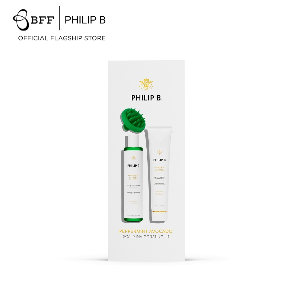 Philip B. - Peppermit Avocado Scalp Invigorating Kit ราคา 3,950 บาท*ส่งฟรี