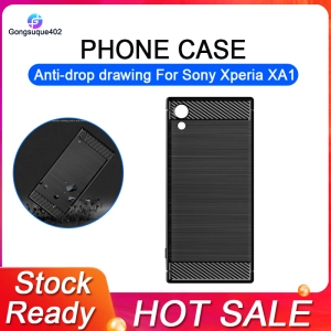 ภาพหน้าปกสินค้าfor Sony Xperia XA1 Silicone Anti-Drop Drawing Anti-Drop Phone Case，เคสsony xperia xa1，	sony xperia xa1 case ที่เกี่ยวข้อง