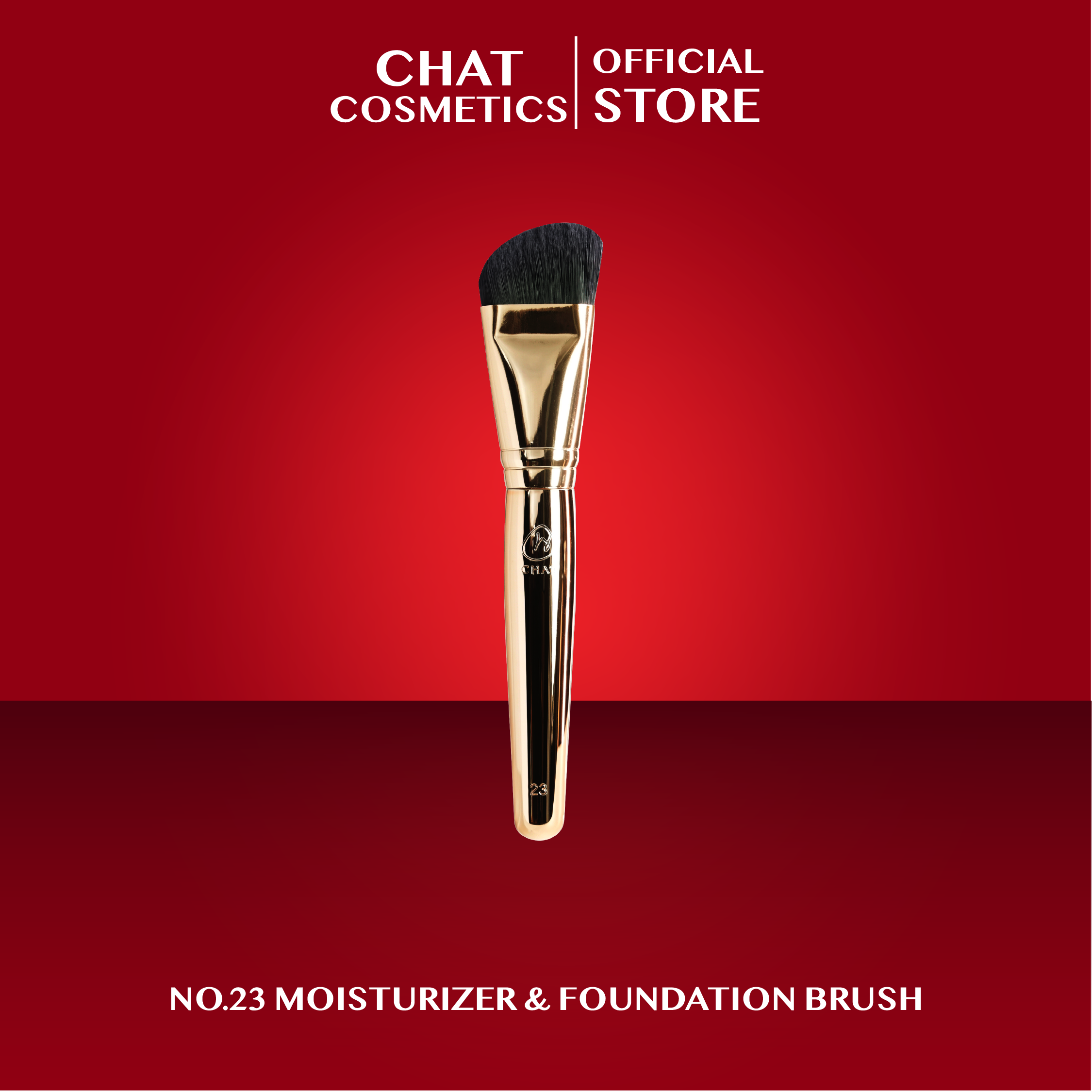Chat Moisturizer and Foundation Brush ราคา 490 บาท*ส่งฟรี