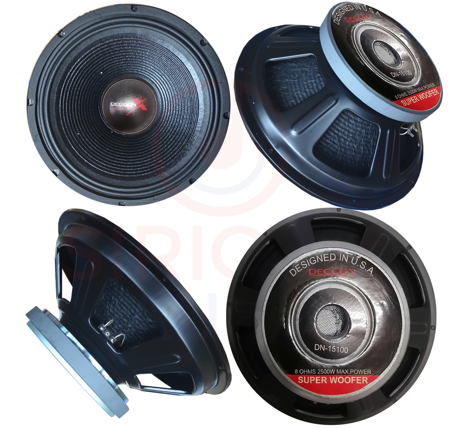 ดอกลำโพง15นิ้วDECCON รุ่น DN-15100 ราคาต่อดอก ราคา 1,650 บาท*ส่งฟรี