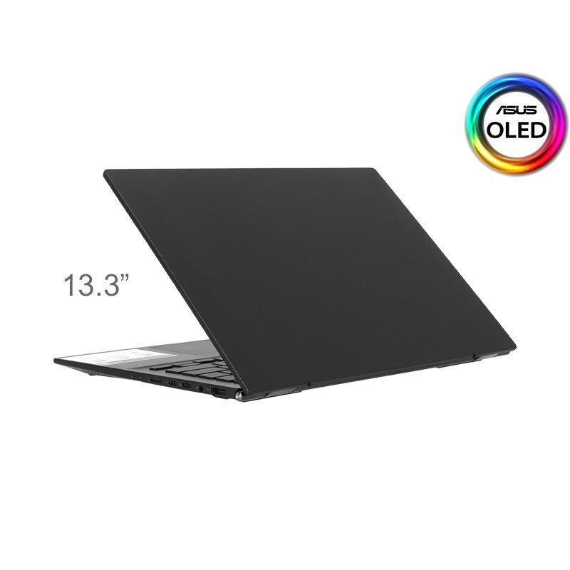 โน๊ตบุ๊ค Notebook Asus Zenbook 14 Oled UM3402YA-KM511WS (Jade Black) Free Office home & Student,Softcase inside