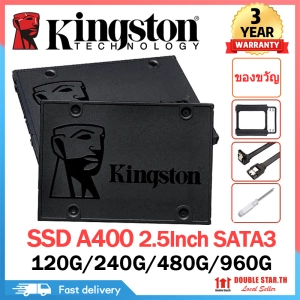 ภาพหน้าปกสินค้า【จัดส่งในพื้นที่】120GB/240GB/480GB/960GB/SSD (เอสเอสดี) KINGSTON A400 SATA III 2.5” ( SA400S37/480G ) - รับประกัน 1 ปี ที่เกี่ยวข้อง
