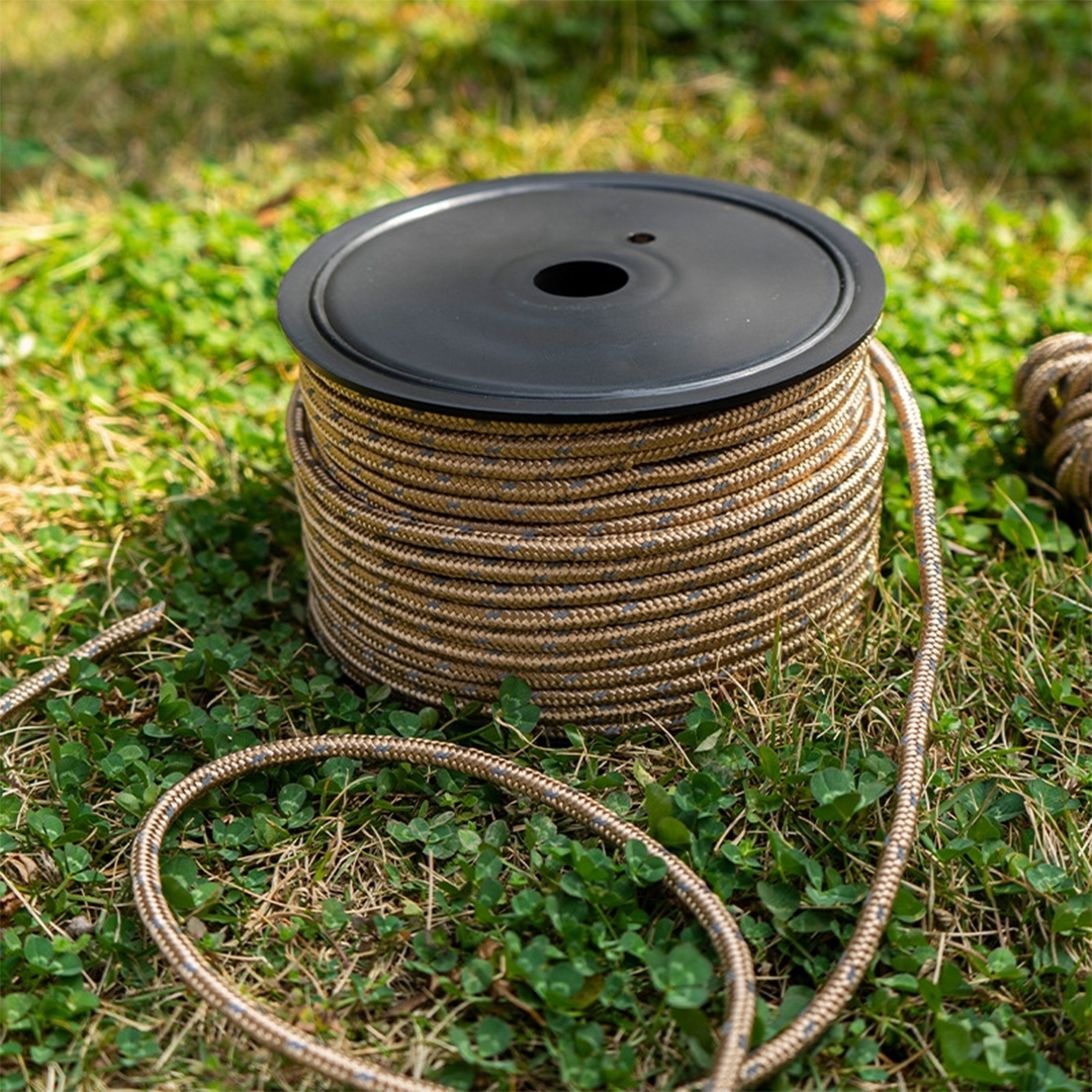 เชือก ปรับความตึงเต็นท์ กันลม แบบพกพา สําหรับตั้งแคมป์ เดินป่า ยาว 5 เมตร ราคา 39 บาท*ส่งฟรี