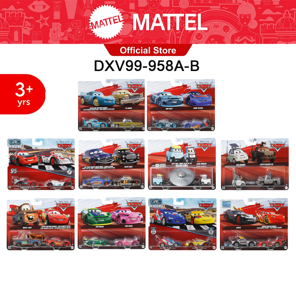Cars Die-Cast 2-Pack Asst คาร์ส รถเหล็ก แพ็กคู่ คละแบบ DXV99 (958A-B TH) ราคา 722 บาท*ส่งฟรี