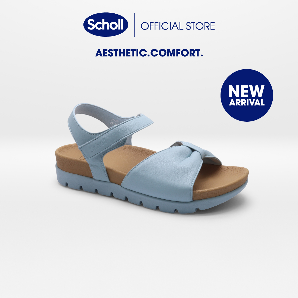 Scholl รองเท้าสกอลล์-ลิลลี่ Lily รองเท้ารัดส้นผู้หญิง เทคโนโลยี Bioprint รองรับทุกสรีระเท้าและรูปเท้า ราคา 1,082 บาท*ส่งฟรี