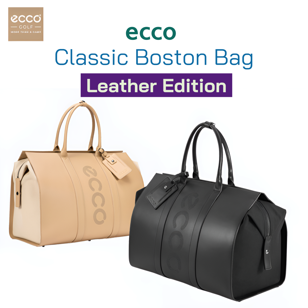 [ 🚚 Fast Delivery] Ecco Classic Golf Boston Bag [Leather Edition] ราคา 13,200 บาท*ส่งฟรี