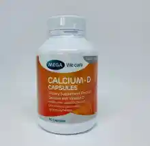 ภาพขนาดย่อของภาพหน้าปกสินค้าMega We Care Calcium D 90 Capsules เมก้า วี แคร์ แคลเซียม ดี 90 แคปซูล กระดูกและฟัน จากร้าน MEGA PHARM CARE บน Lazada