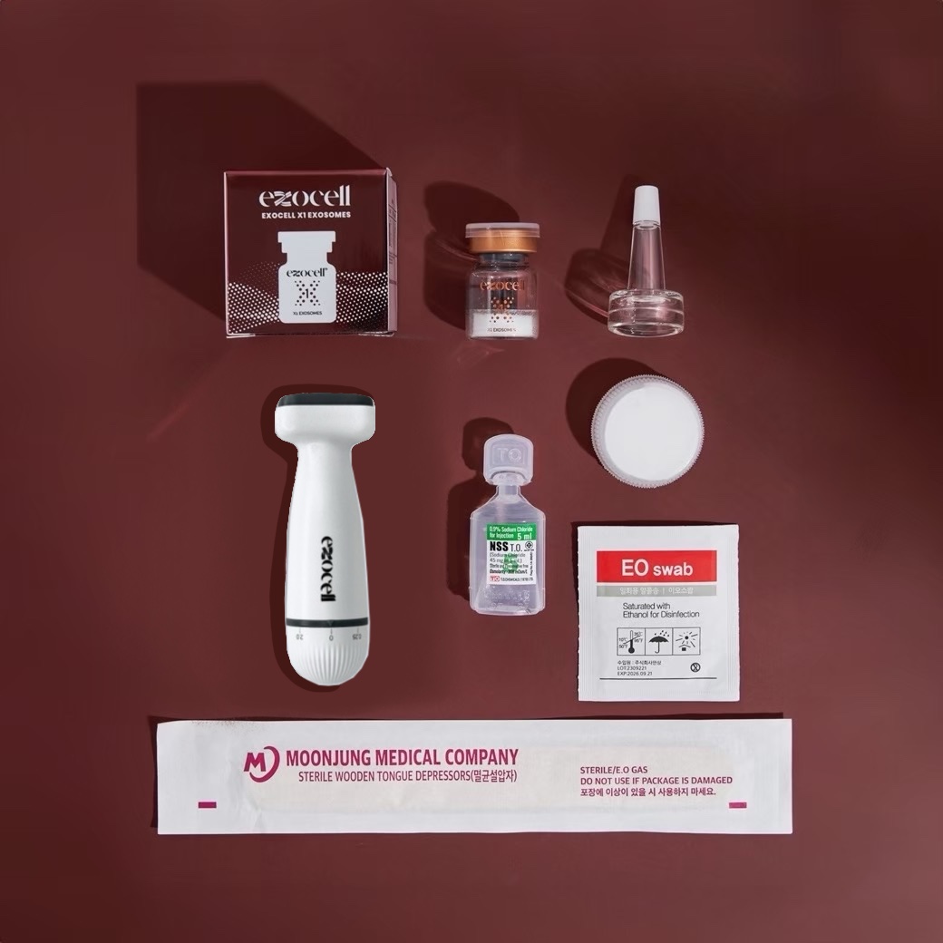 [S+tool+6866] เพียวฝ้า Exocell X1 Exosomes ผมร่วง ผมบาง ปลูกผม อย.ไทย อย.เกาหลี แอมพูล สเต็มเซลล์สด 10พันล้านเซลล์ เอ็กโซโซมสด stemcellสด ผิวกระจก กระชับรุขุมขน ราคา 6,885 บาท*ส่งฟรี