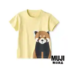 ภาพขนาดย่อสินค้ามูจิ เสื้อยืดคอกลมแขนสั้นพิมพ์ลาย เด็กเล็ก - MUJI Print Short Sleeve T-Shirt (Baby 80-100)