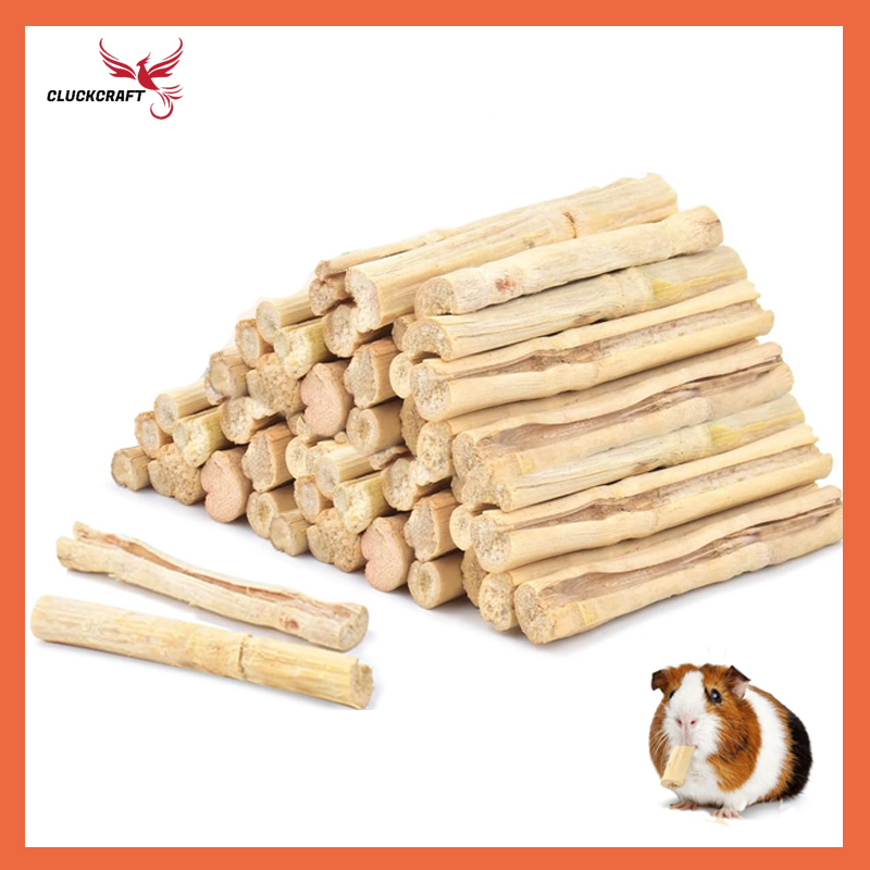 CluckCraft ไผ่หวาน ไม้ไผ่หวาน ลับฟันกระต่าย 510กรัม แทะลับฟัน สำหรับสัตว์ฟันแทะ กระรอก กระต่าย ชูการ์ไกรเดอร์ หนู อุปกรณ์สัตว์ฟันแทะ ราคา 108 บาท*ส่งฟรี