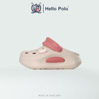 Hello Polo รองเท้าแฟชั่นผู้หญิง รองเท้าเปิดส้น ส้นหนา 5.5 ซม พื้นหนา ทนต่อการสึกหรอ กันลื่น ใส่เดินเล่น รุ่น HP8059