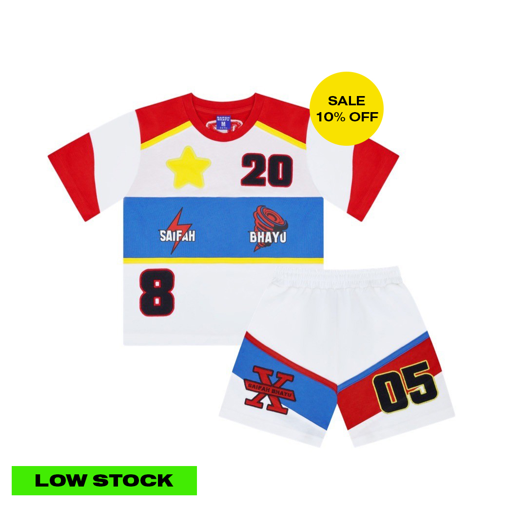 (DROP 2) SAIFAHBHAYU RACING SET (KIDS) ราคา  1,035 บาท*ส่งฟรี