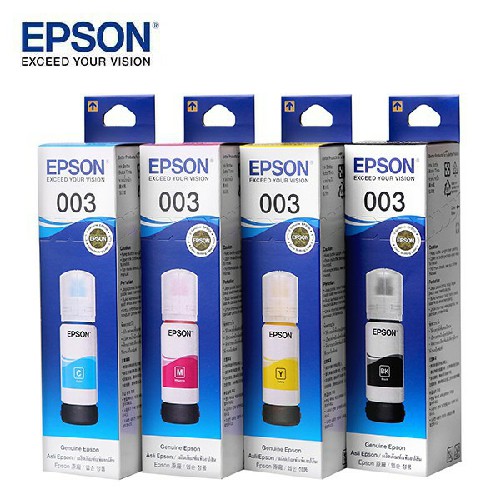 หมึก Epson 003 แท้!! สีดำ Black พร้อมส่ง ราคา 199 บาท*ส่งฟรี