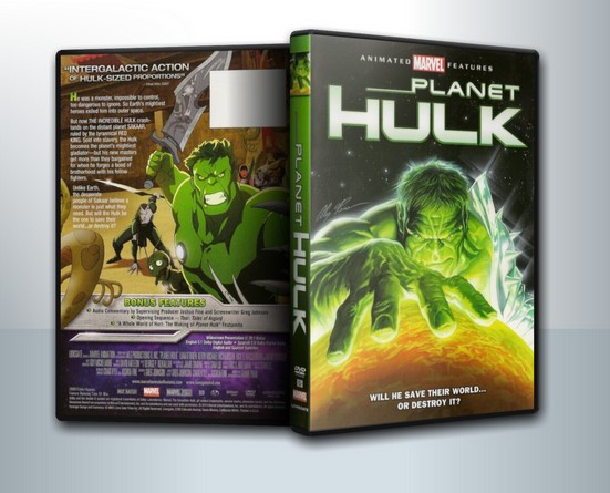 DVD CarToon ] Planet Hulk ( 1 DVD ) 