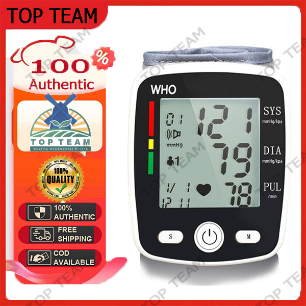 TOP TEAM เครื่องวัดความดัน CK-W355 แบบพกพา แม่นยำสูง ที่วัดความดัน จอดิจิตอล ขนาดใหญ่ ฟังก์ชันครบ ราคา 599 บาท*ส่งฟรี