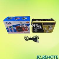 วิทยุขนาดพกพา CKL-004U สีทอง