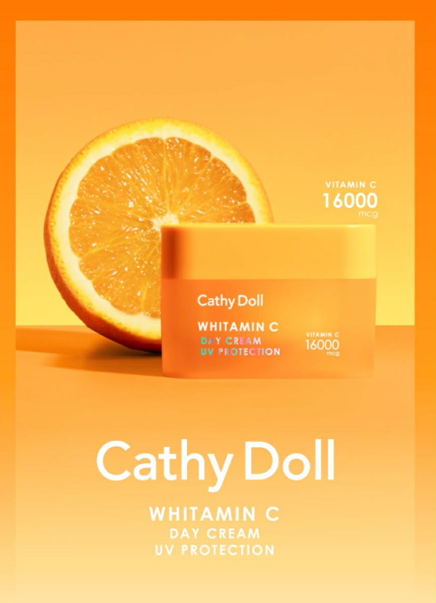 Cathy Doll Whitamin C Day Cream 50ml Cathy Doll 12 Pcs of Cathy Doll Whitamin C Day Cream Uv Protection 50 ml ราคา 3,300 บาท*ส่งฟรี