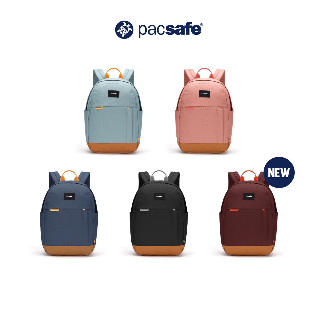 Pacsafe Go 15L Anti-Theft Backpack ANTI-THEFT กระเป๋าเป้ กระเป๋าสะพายหลัง กระเป๋ากันขโมย ราคา 4,950 บาท*ส่งฟรี