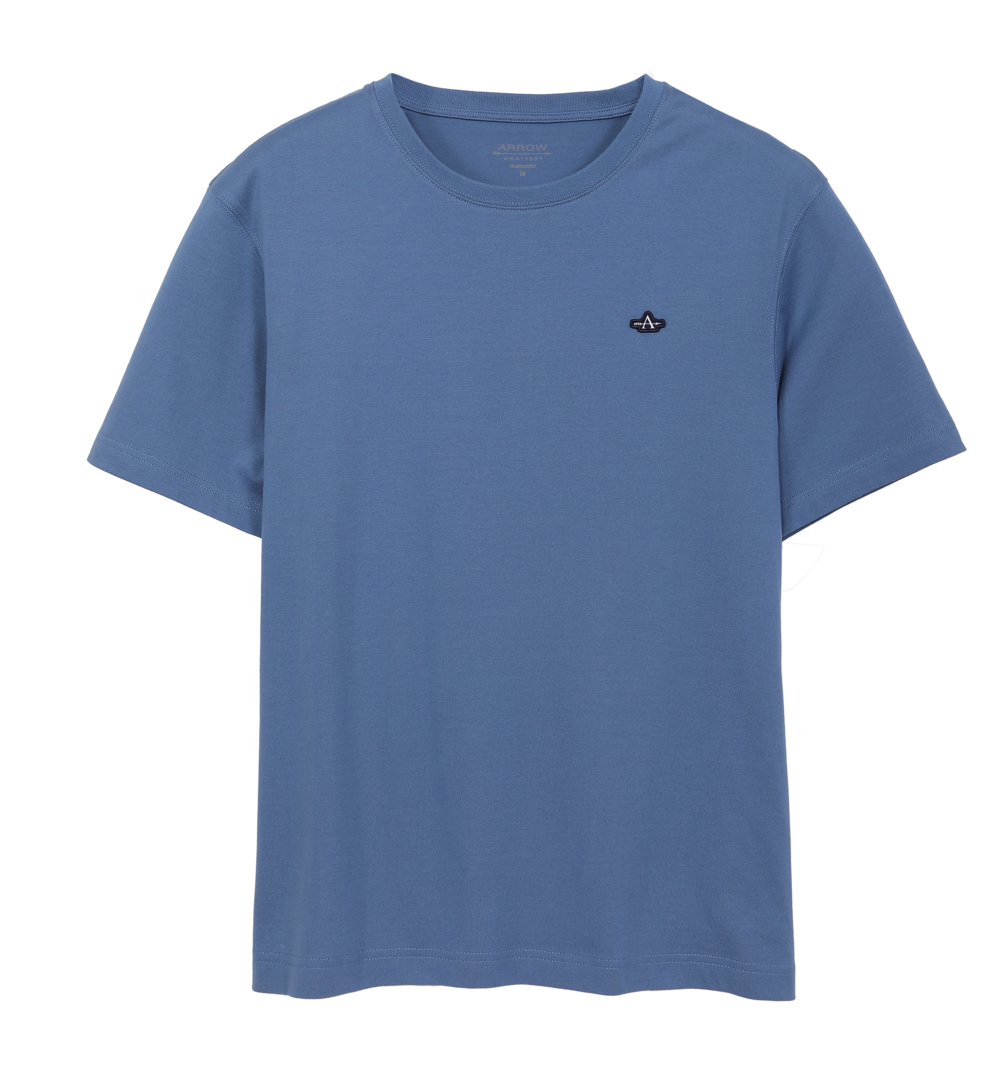 ARROW Aero Cot Tee, round neck t-shirt, dark blue CODE MTHO862 NB ราคา 590 บาท*ส่งฟรี