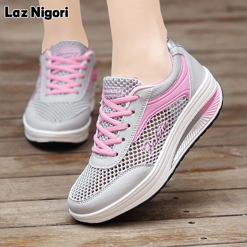 ภาพหน้าปกสินค้าLaz Nigori กีฬารองเท้าผ้าใบสำหรับสตรีรองเท้าตาข่ายรองเท้าผู้หญิง