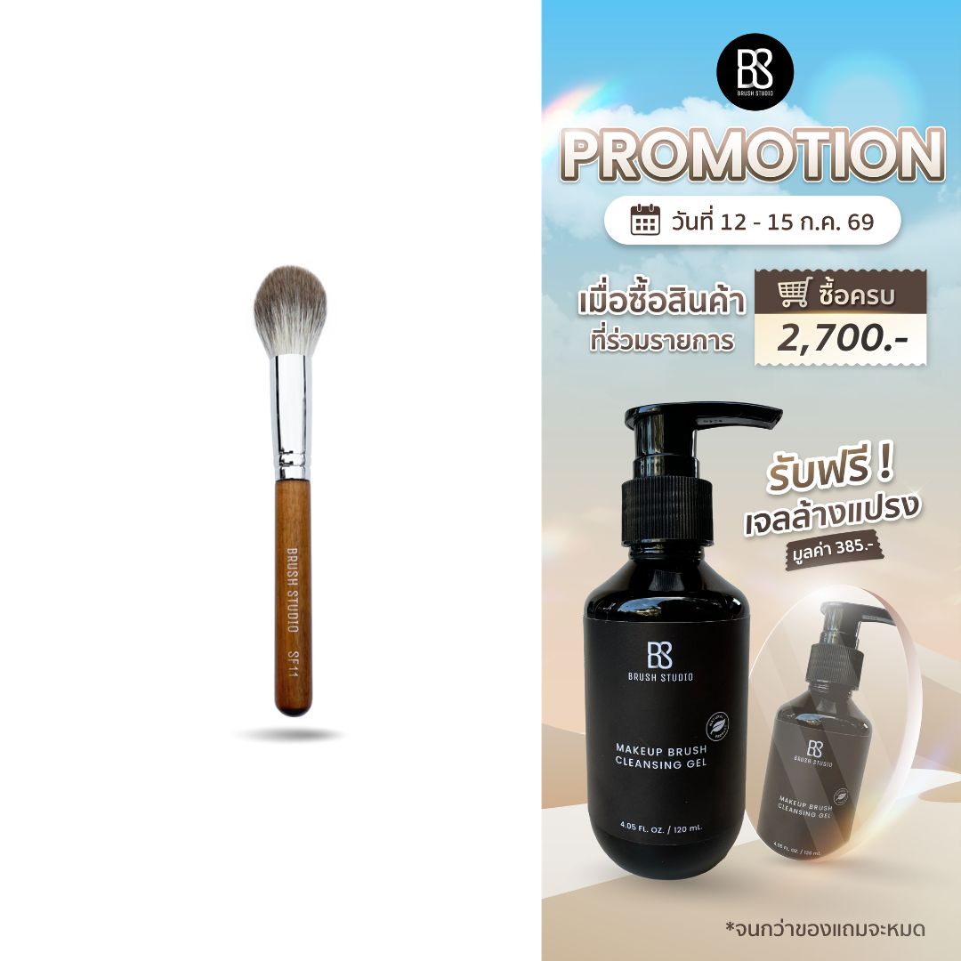 BRUSH STUDIO SF11 Silver Fox Cheek Brush ราคา 1,290 บาท*ส่งฟรี