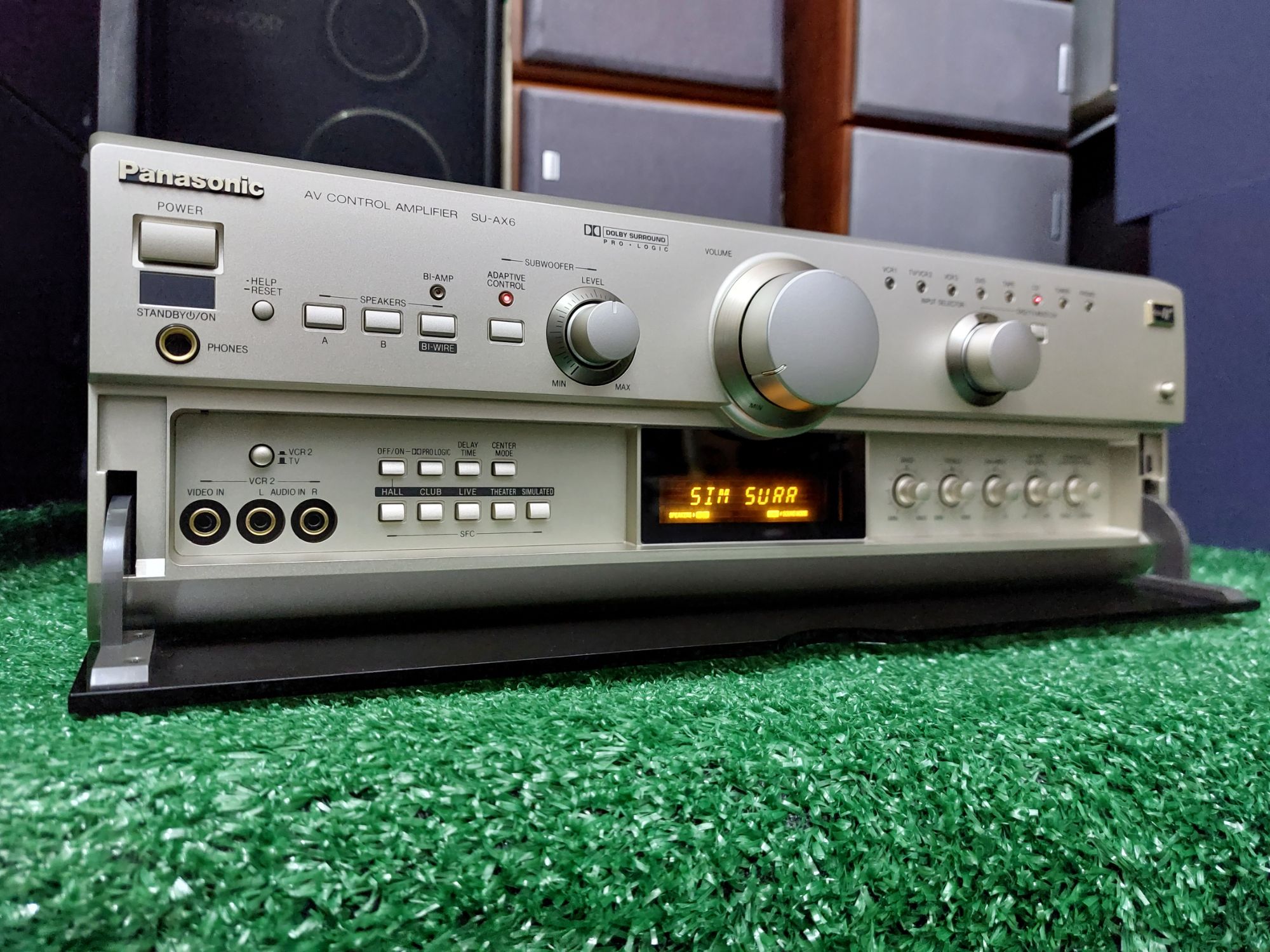แอมป์​Technics, panasonic รุ่น SU-AX6จาก​ตู้​ยี่ปุ่น​มือ​2