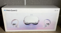 Meta Quest 2 กล่อง VR 128GB แว่น VR ไร้สาย จับภาพ 3 มิติ ใช้งานในบ้าน